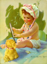 Vintage baby prints