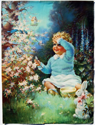 Vintage baby prints