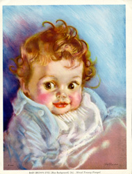 Vintage prints of babies