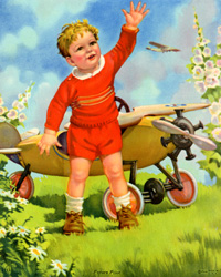 Vintage prints of 'boys being boys' from the 1930s and 1940s