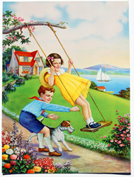Vintage prints of 'boys being boys' from the 1930s and 1940s