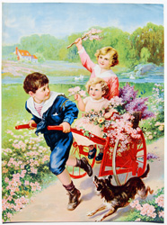 Vintage prints of 'boys being boys' from the 1930s and 1940s
