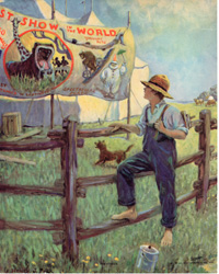 Vintage prints of 'boys being boys' from the 1930s and 1940s