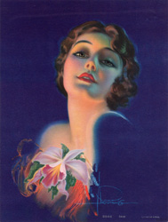 Glamour and pin-up girl prints from the 1930s-1950s