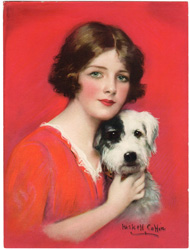 Vintage pin up art and glamourous women prints (1930s-1940s)