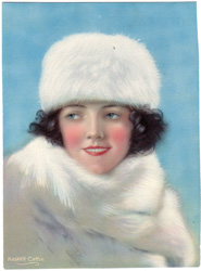 Vintage pin up art and glamourous women prints (1930s-1940s)