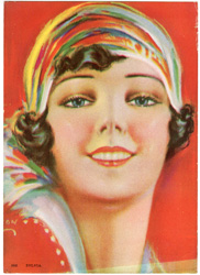 Vintage pin up art and glamourous women prints (1930s-1940s)