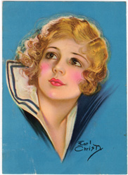 Vintage pin up art and glamourous women prints (1930s-1940s)