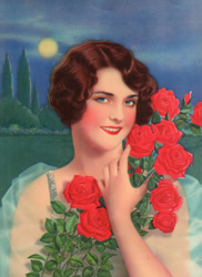 Vintage pin up art and glamourous women prints (1930s-1940s)
