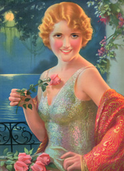 Vintage pin up art and glamourous women prints (1930s-1940s)