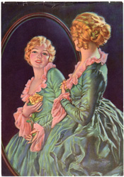 Vintage pin up art and glamourous women prints (1930s-1940s)