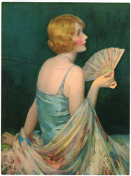 Vintage pin up art and glamourous women prints (1930s-1940s)