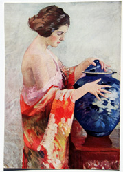 Vintage pin up art and glamourous women prints (1930s-1940s)