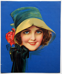 Vintage pin up art and glamourous women prints (1930s-1940s)