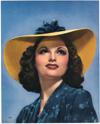 Vintage pin up art and glamourous women prints (1930s-1940s)