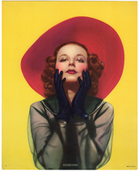 Vintage pin up art and glamourous women prints (1930s-1940s)