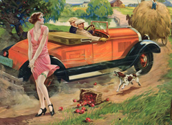 Vintage pin up art and glamourous women prints (1930s-1940s)