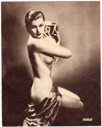 Vintage pin up art and glamourous women prints (1930s-1940s)