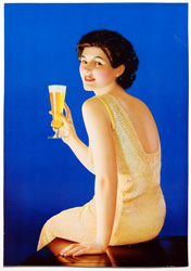 Original vintage calendar / poster art print from the 1920s-1940s