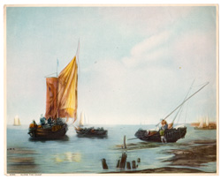 Vintage prints of sailing, ships, boat, marine views