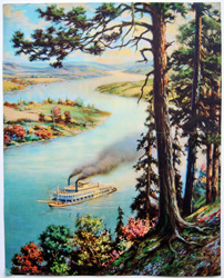 Vintage prints of sailing, ships, boat, marine views