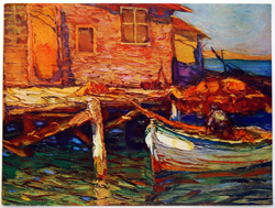 Vintage prints of sailing, ships, boat, marine views