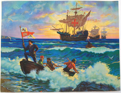 Vintage prints of sailing, ships, boat, marine views