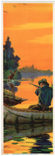 Vintage calendar art: camping, wildlife, etc.