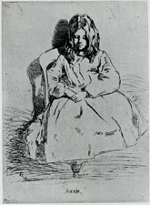 Annie, seated