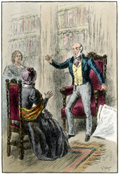 The Duke's horror at the Marquis marrying a commoner