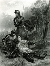 THE DEATH OF THE EARL OF WARWICK