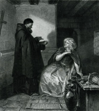 JULIET IN THE CELL OF FRIAR LAWRENCE