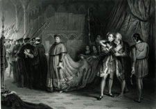 THE QUARREL OF WOLSEY AND BUCKINGHAM