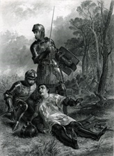 THE DEATH OF THE EARL OF WARWICK