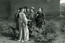 THE SCENE IN THE TEMPLE GARDEN