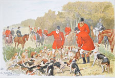 DEATH OF THE FOX (THE WOODLAND PYTCHELEY)