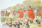 Famous Sporting Prints (Fox Hunting) from 1927